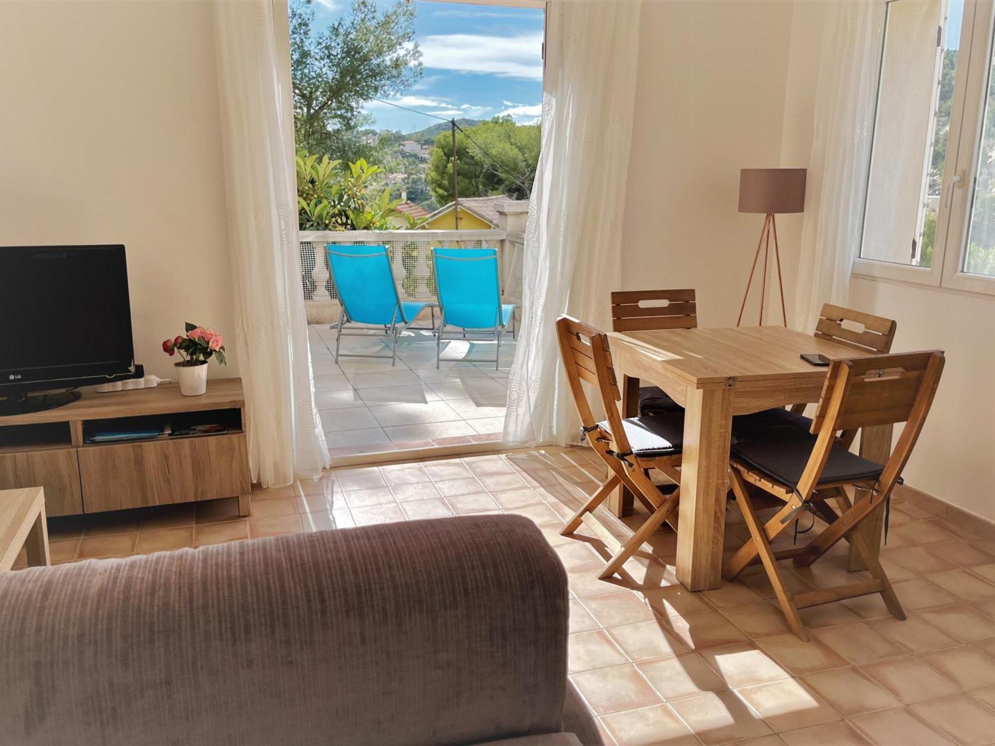 La Casa Calanquaise - Mer A 250M Accessible A Pied - T2 Spacieux Independant - Terrasse Ombragee إنسويس-لا-رودون المظهر الخارجي الصورة