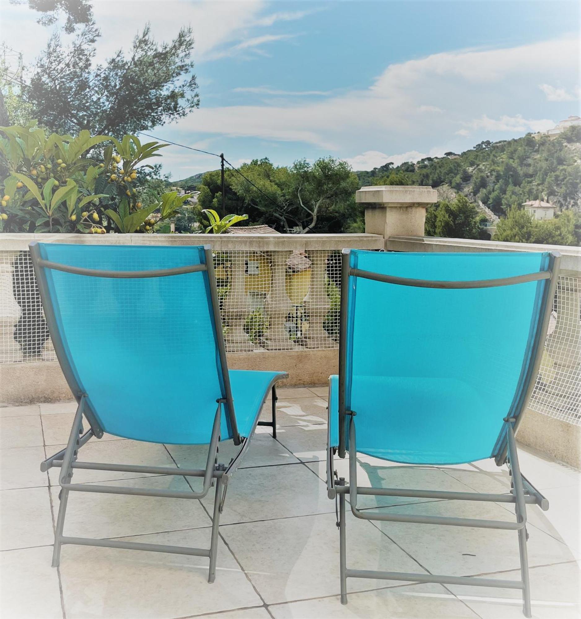 La Casa Calanquaise - Mer A 250M Accessible A Pied - T2 Spacieux Independant - Terrasse Ombragee إنسويس-لا-رودون المظهر الخارجي الصورة